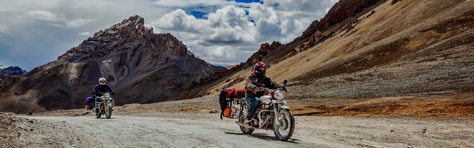 Motorbike expedition in Ladakh